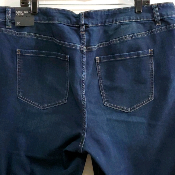 Lane Bryant Girlfriend Crop jeans NWT - Picture 6 of 10